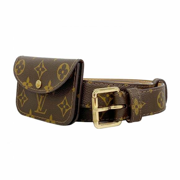 Louis Vuitton Handbags - LOUIS VUITTON Brown Monogram Pochette Fanny Pack